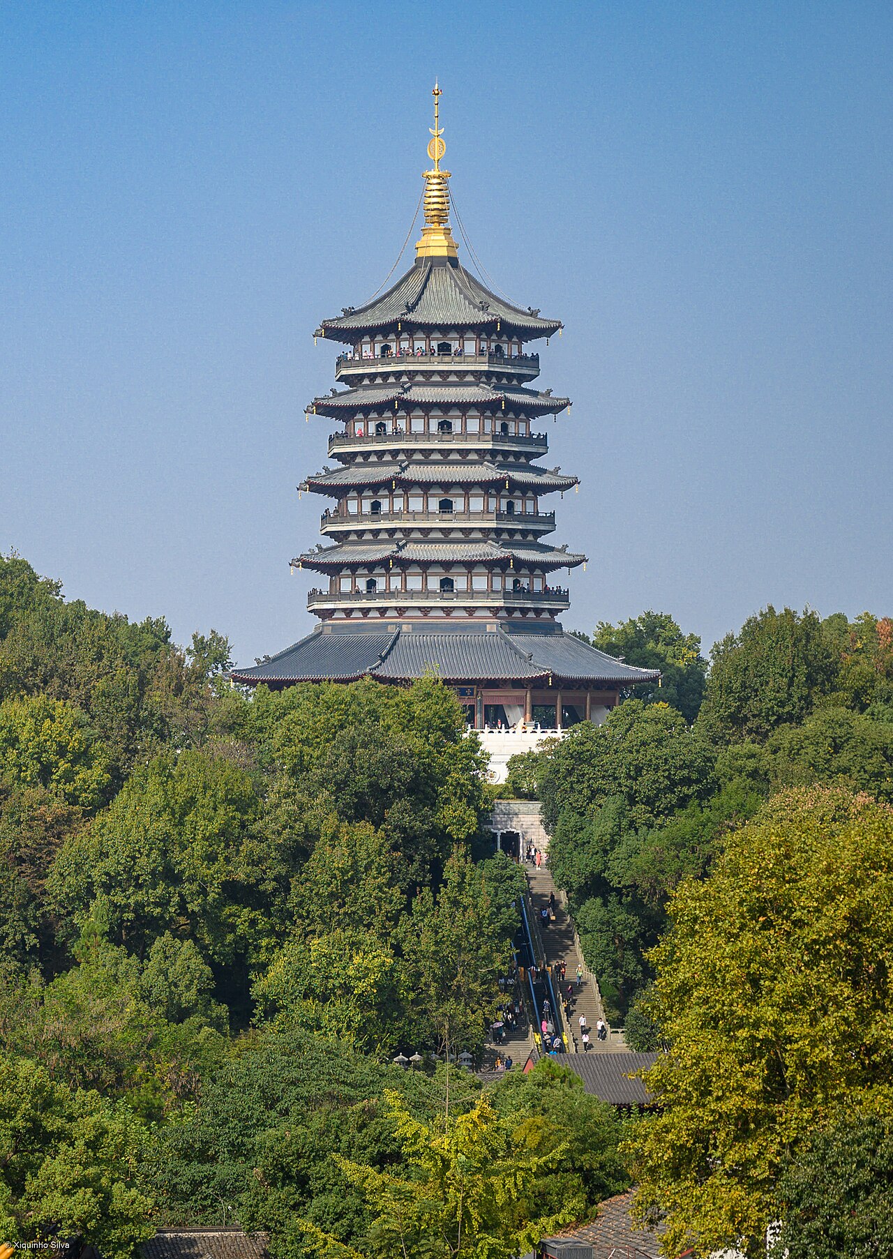 雷峰塔 西湖